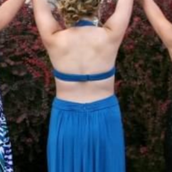 BCBG Max Azria Dress - Blue - Size L - Picture 4 of 6